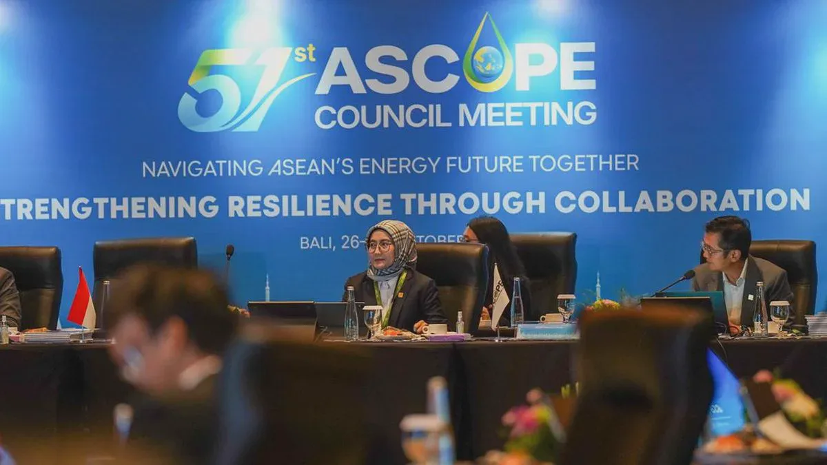 Pertamina Ajak Perkuat Kerja Sama Energi di Dewan ASCOPE ke-51 ASEAN